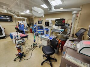 Mon Medical Center robotic surgery flip room improves patient care